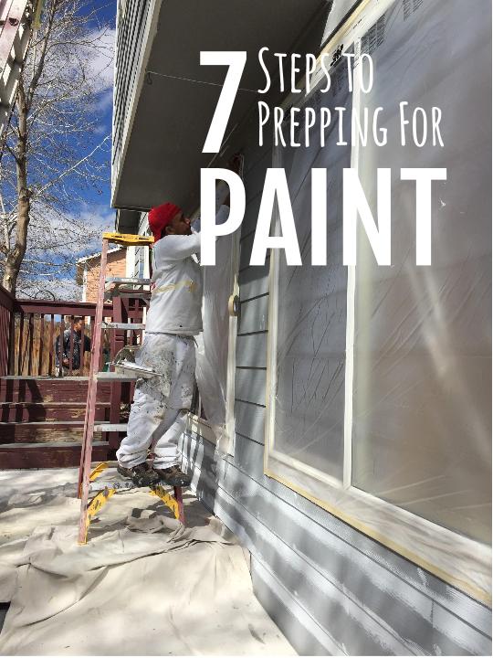 7 Steps for Prepping Paint graphic