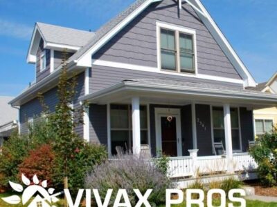 exterior home paint project